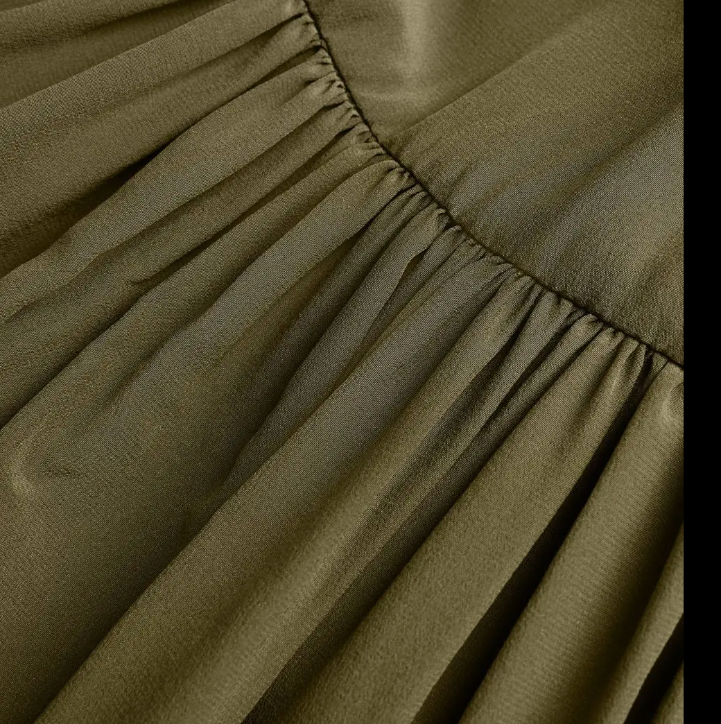 Matteau Silk Crepe Maxi Dress