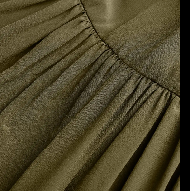 Matteau Silk Crepe Maxi Dress