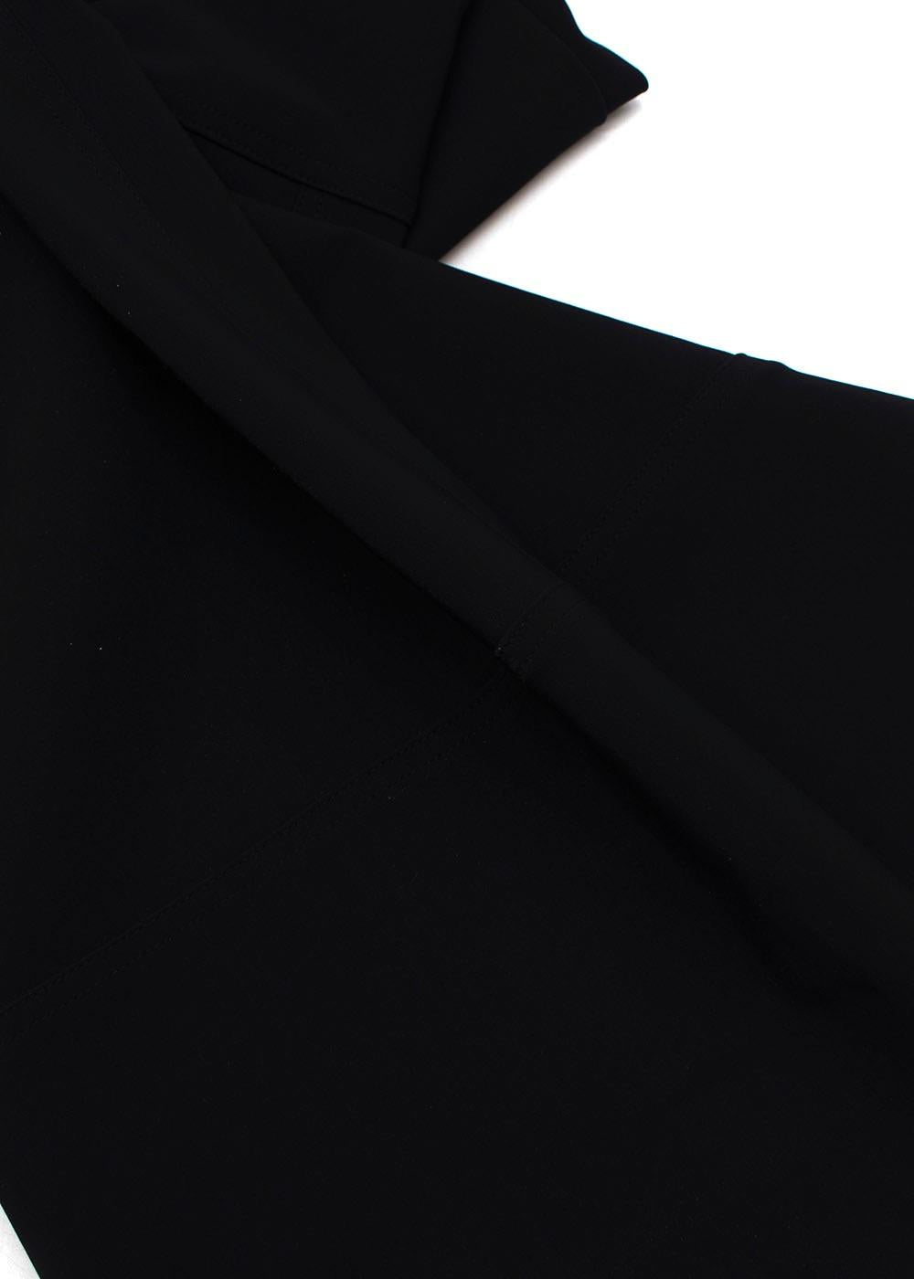 Nina Ricci Black Straight Leg Tailored Trousers