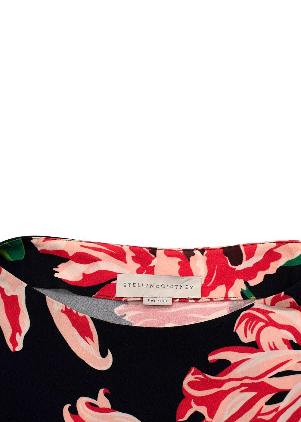 Stella McCartney Floral Blouse and Trouser Suit