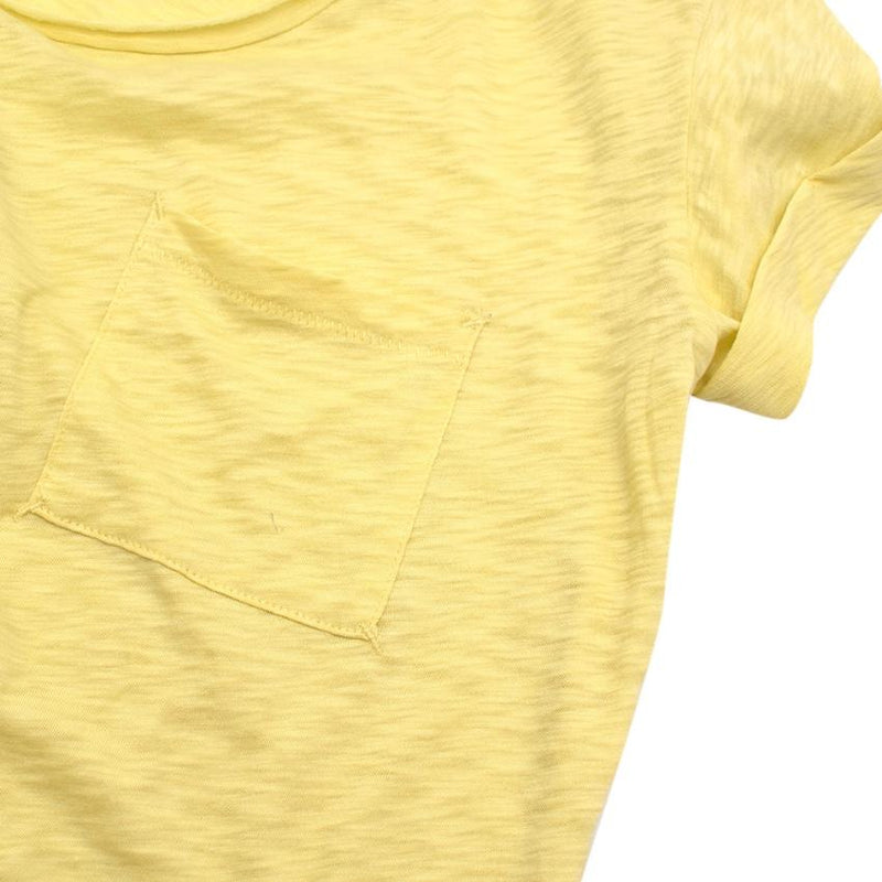 Rag & Bone / Knit Yellow Cotton T-shirt