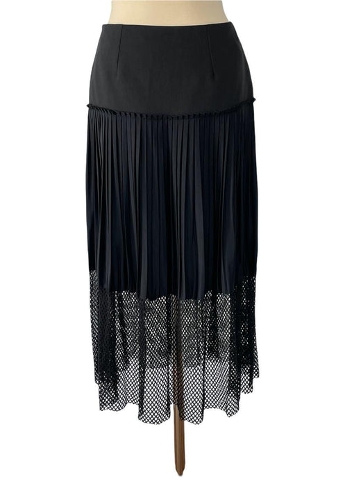 Stella McCartney Black Wool & Silk Skirt