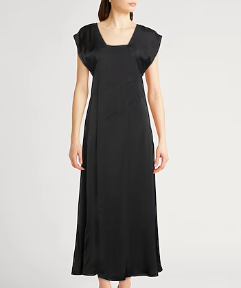 Fabiana Filippi Satin Maxi Dress