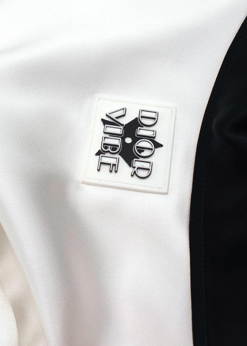 Dior Vibe Black and White Bowling Shirt