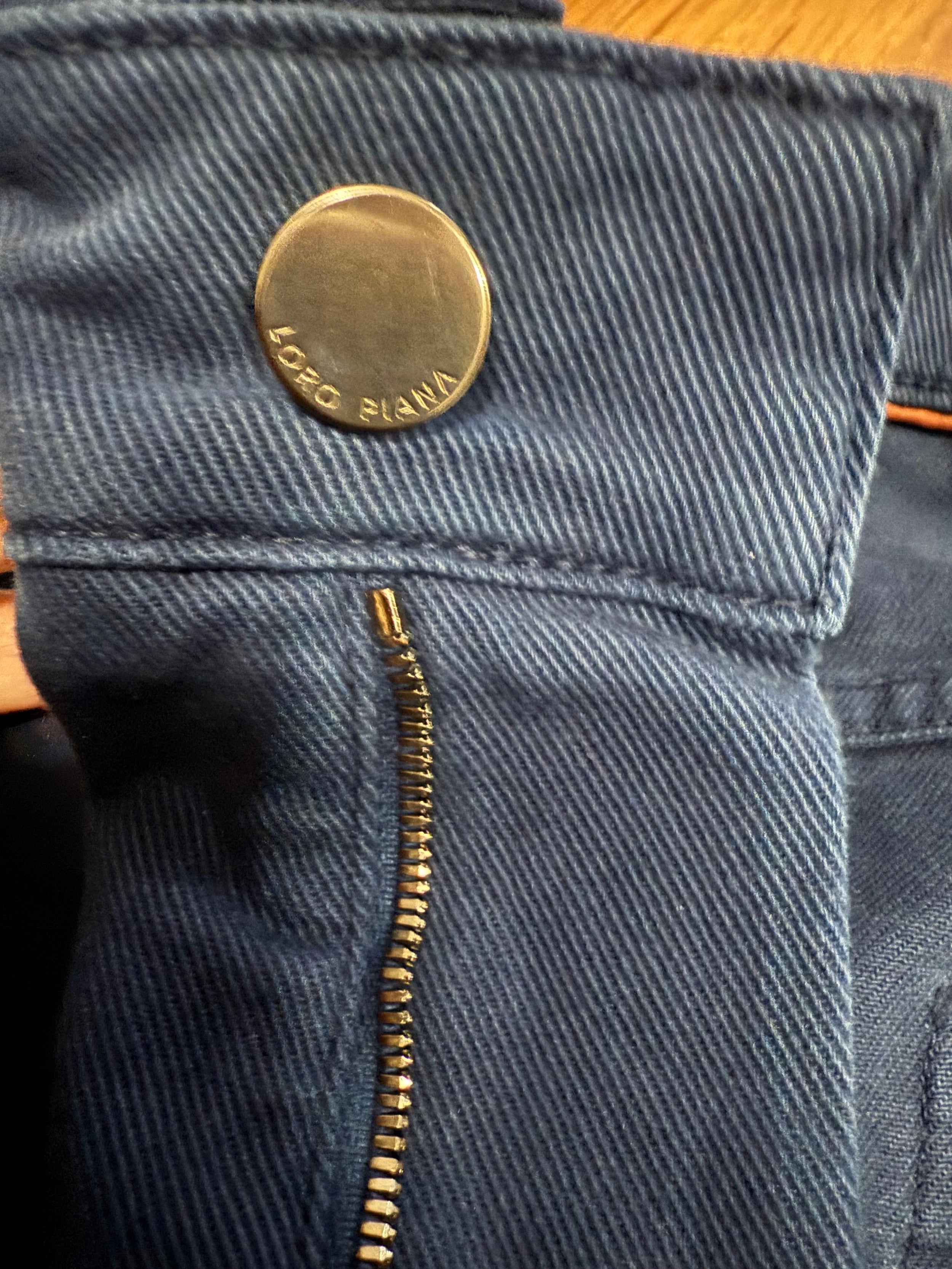 Loro Piana Ladies Blue Jeans