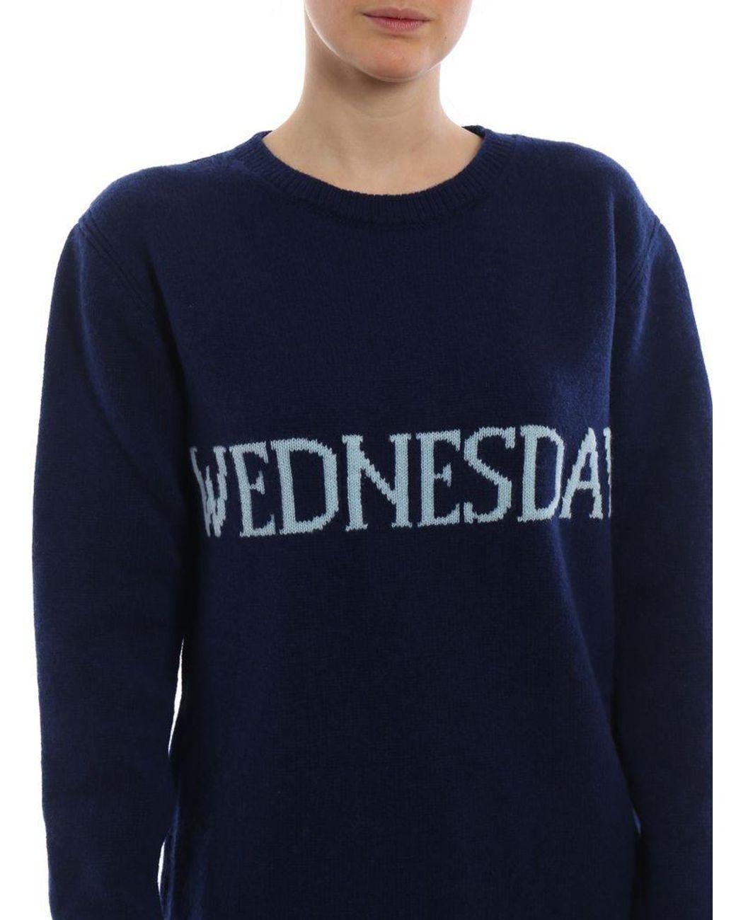 Alberta Ferretti Wool & Cashmere Wednesday Jumper