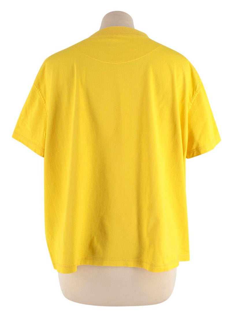 Hermes Yellow 'Le Promenade du Matin' T-shirt