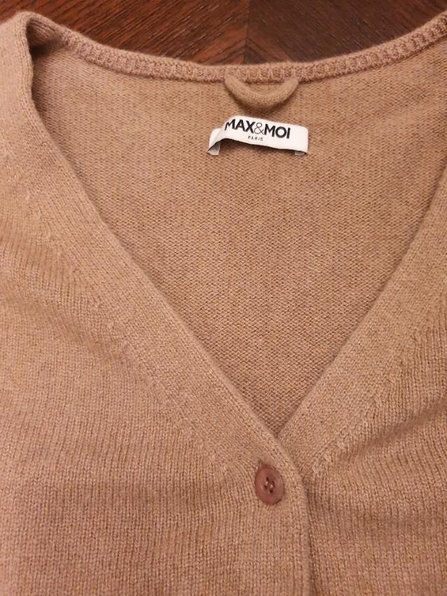Max & Moi Cashmere Tie Back Cardigan