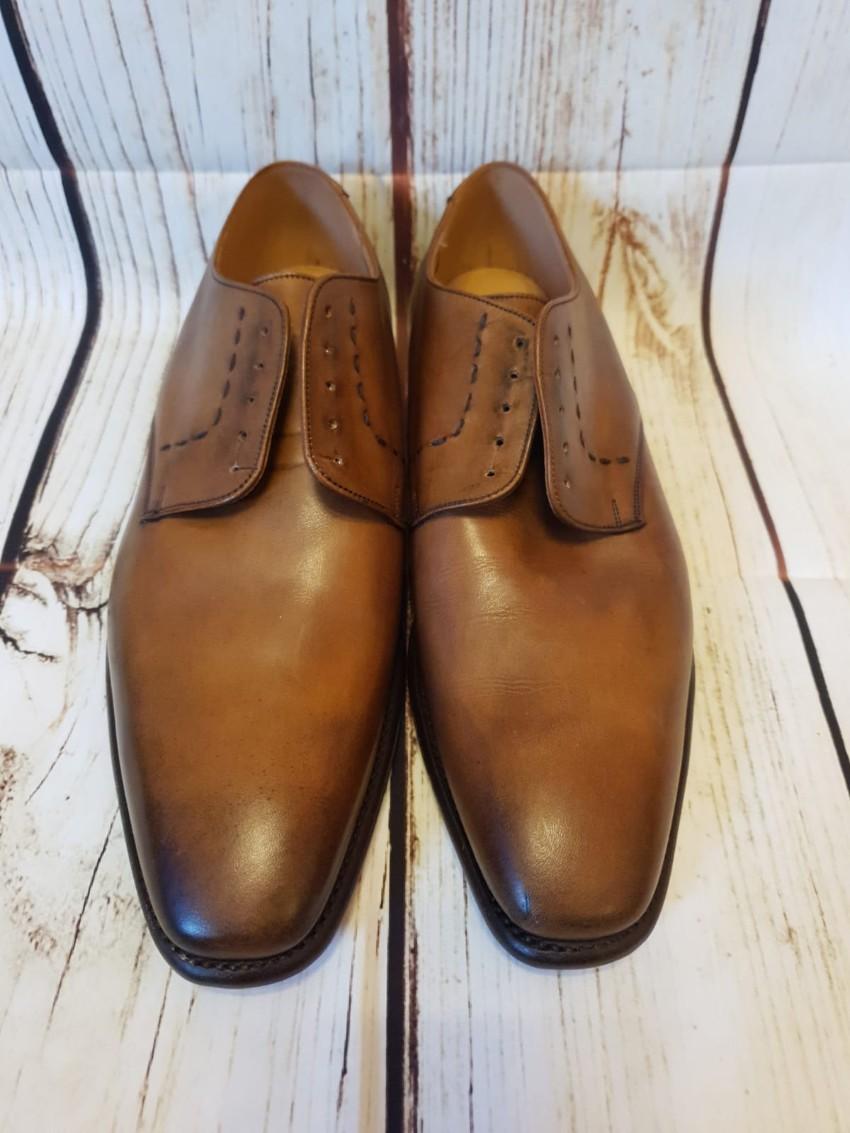 Joseph Cheaney Mahogany Lace-Up Derbies
