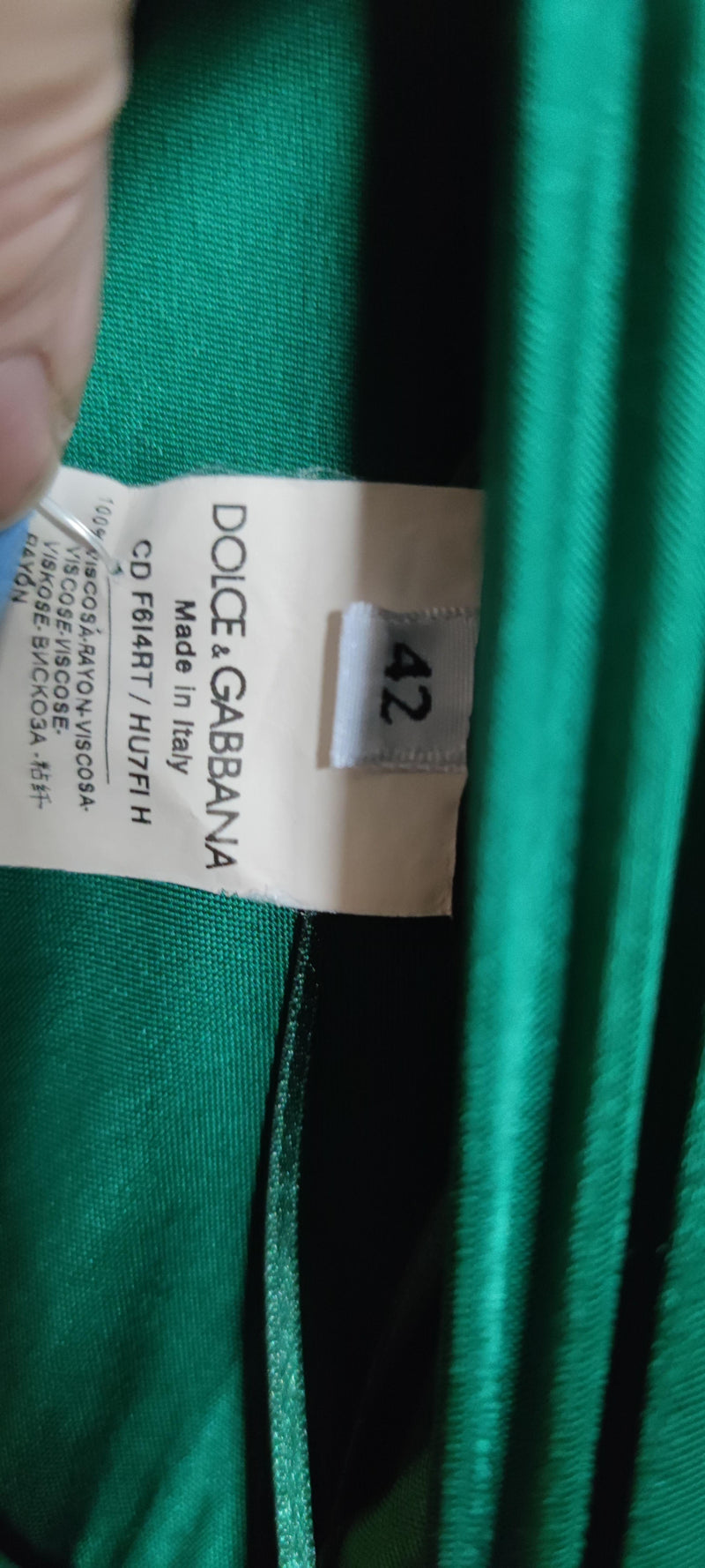 Emerald Draped Bodycon Dress