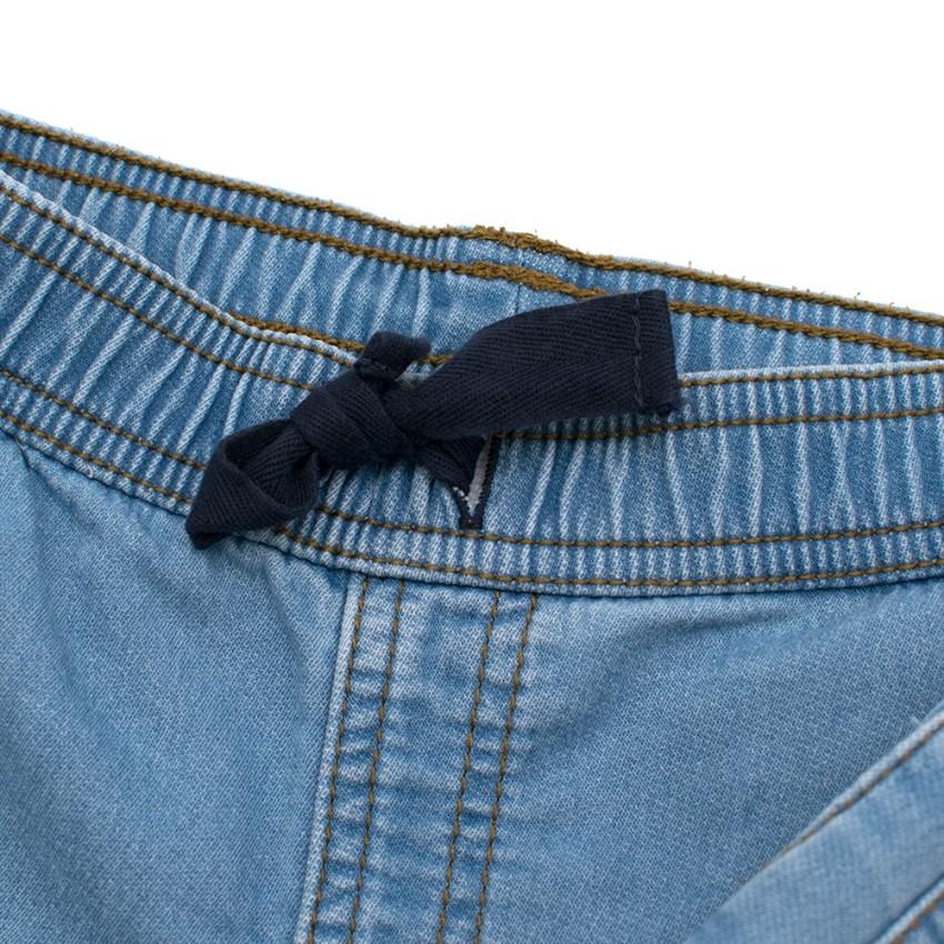 Petit Bateau Girl's Light Denim Jeans