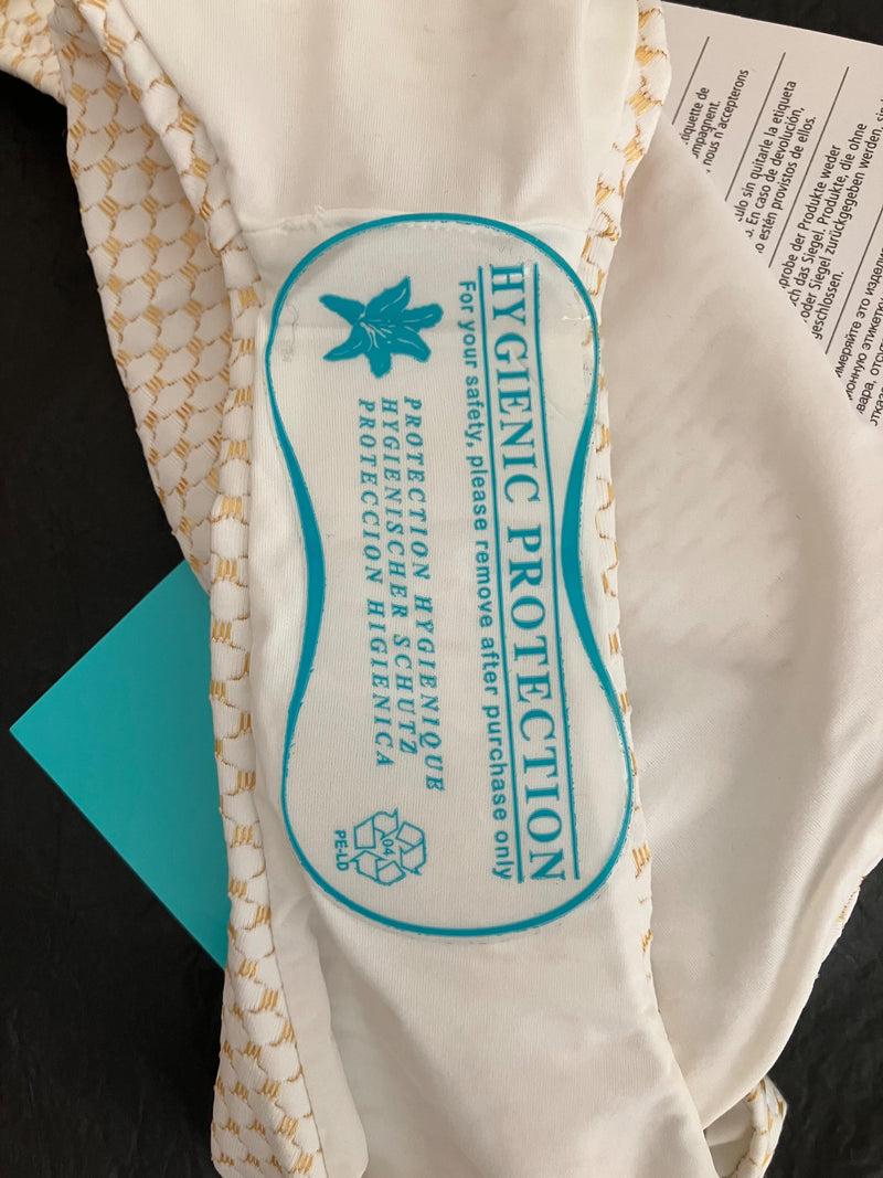 Melissa Odabash Vienna Gold Jacquard Bikini