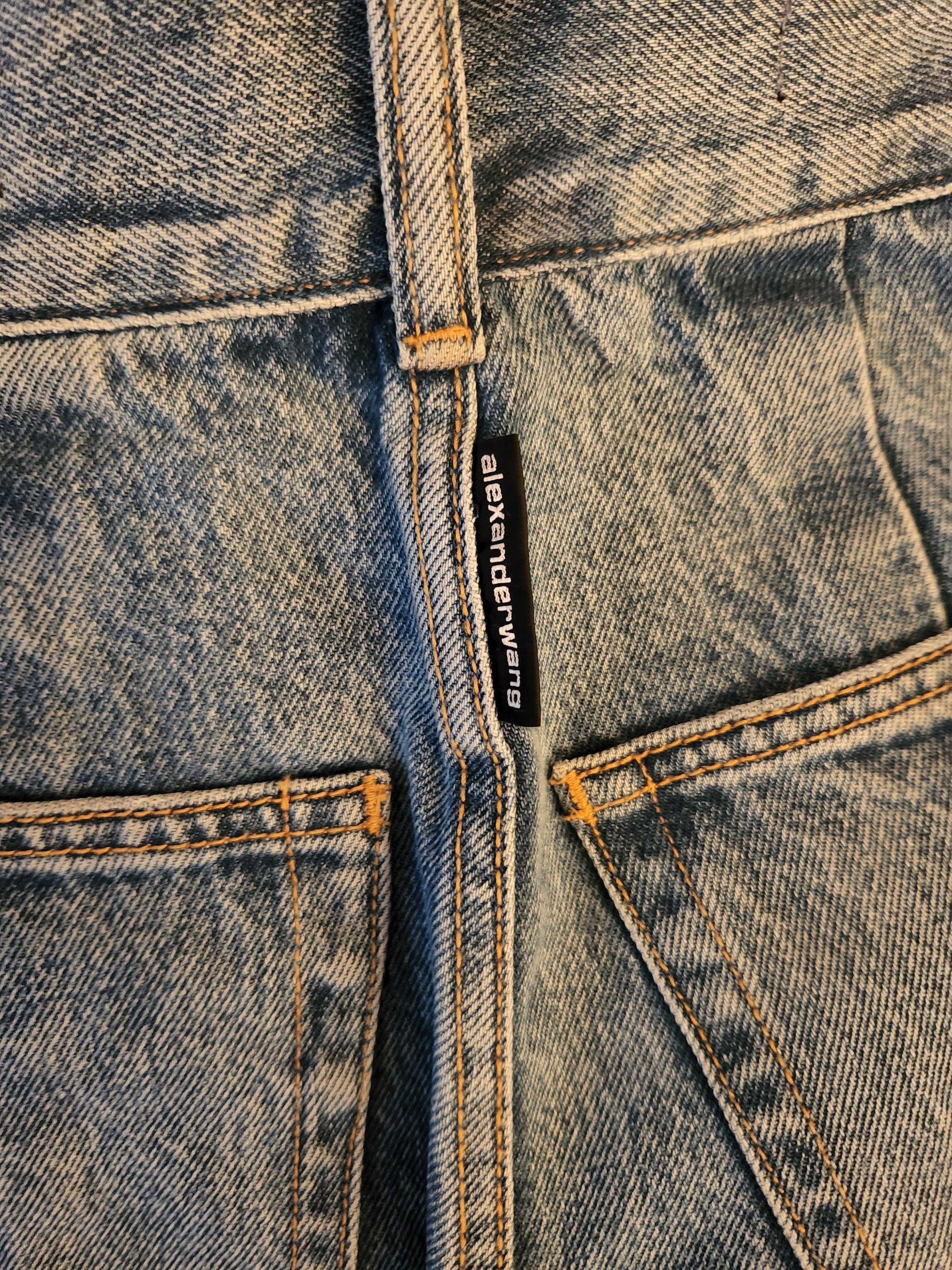 High Waist Belted Jeans
