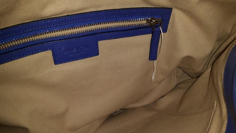 Givenchy Blue Leather Hobo Bag