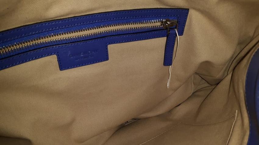 Givenchy Blue Leather Hobo Bag