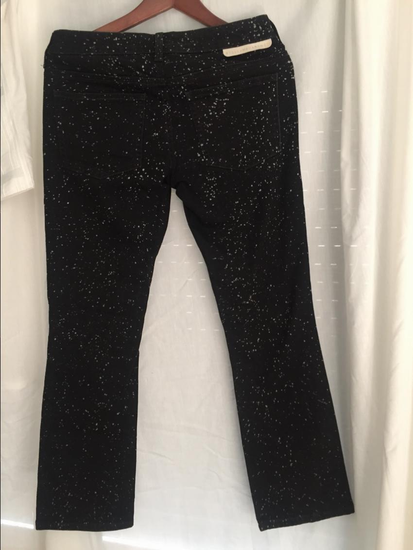 Stella McCartney Paint Splash Kick Flare Jeans