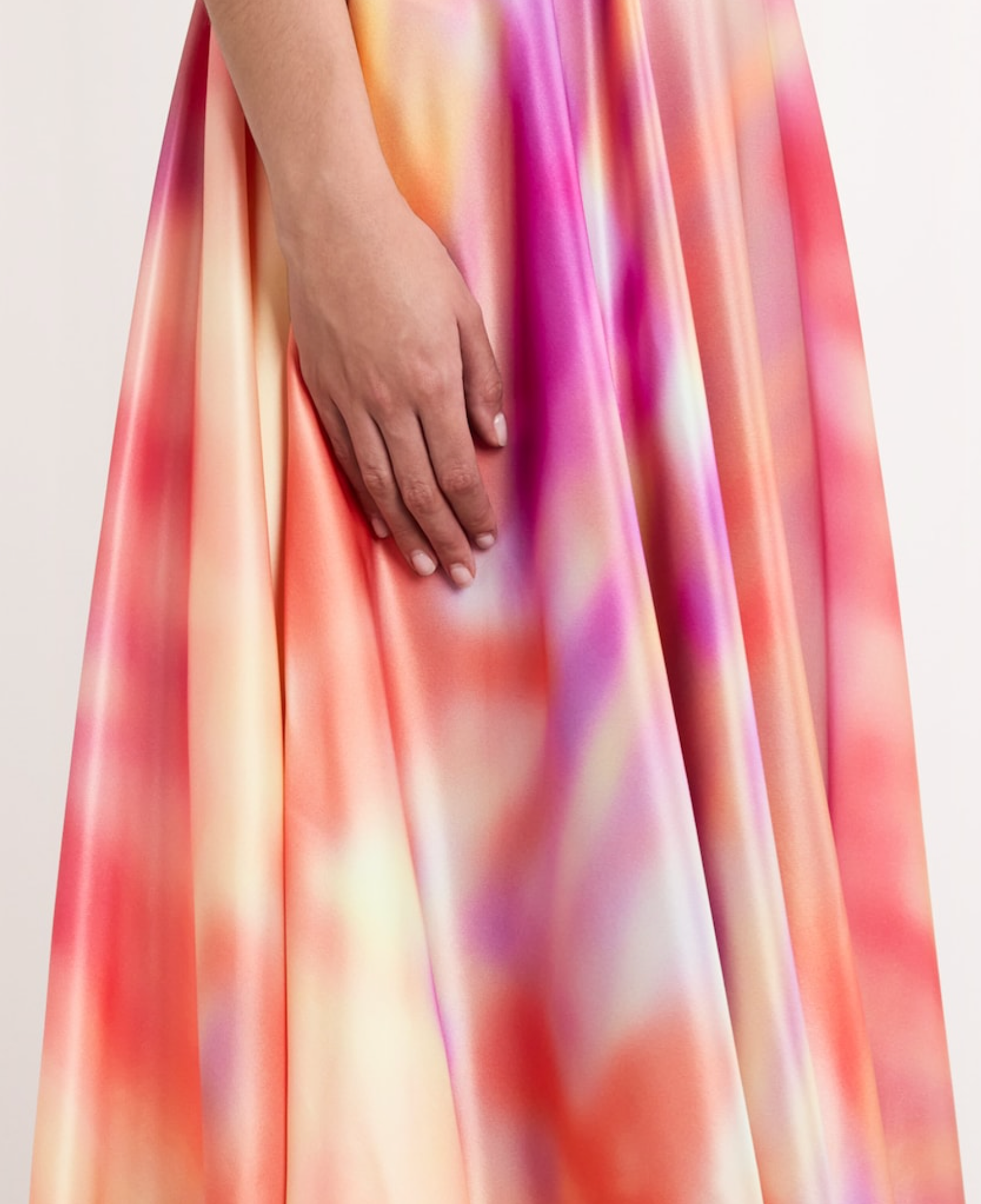 Roksanda Satin Ameera Midi Skirt