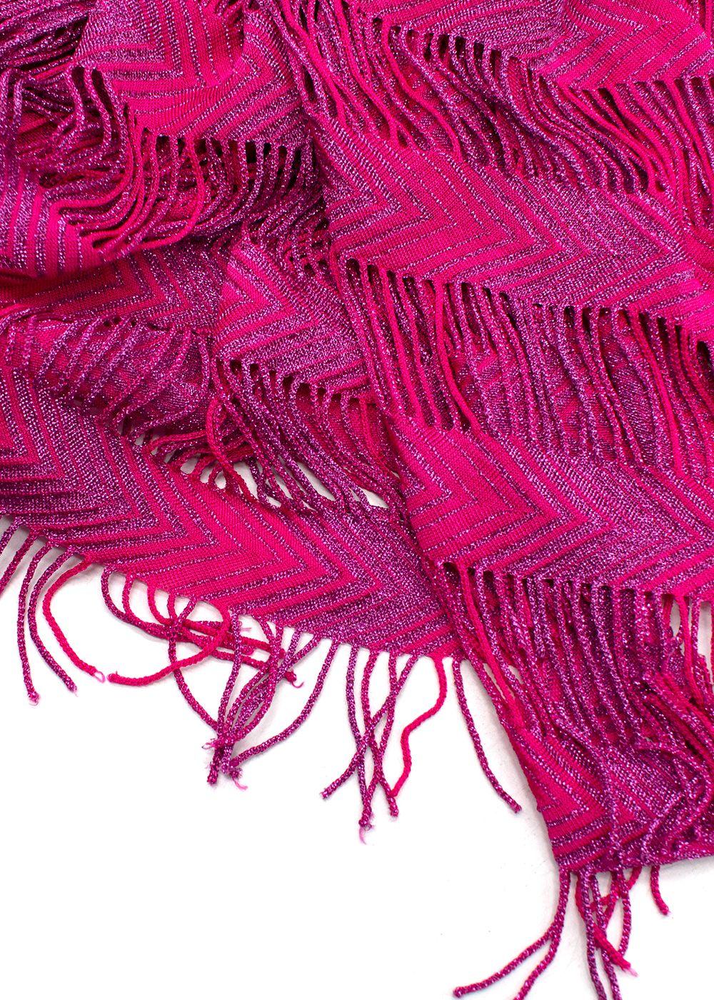 Missoni Mare Pink Metallic Beach Kaftan