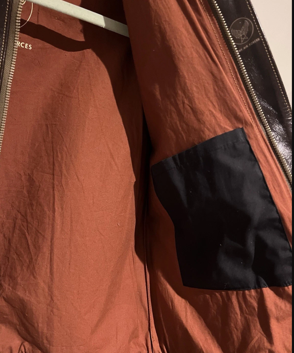 Buzz Rickson Brown Type-A Rough Wear Leather Jacket