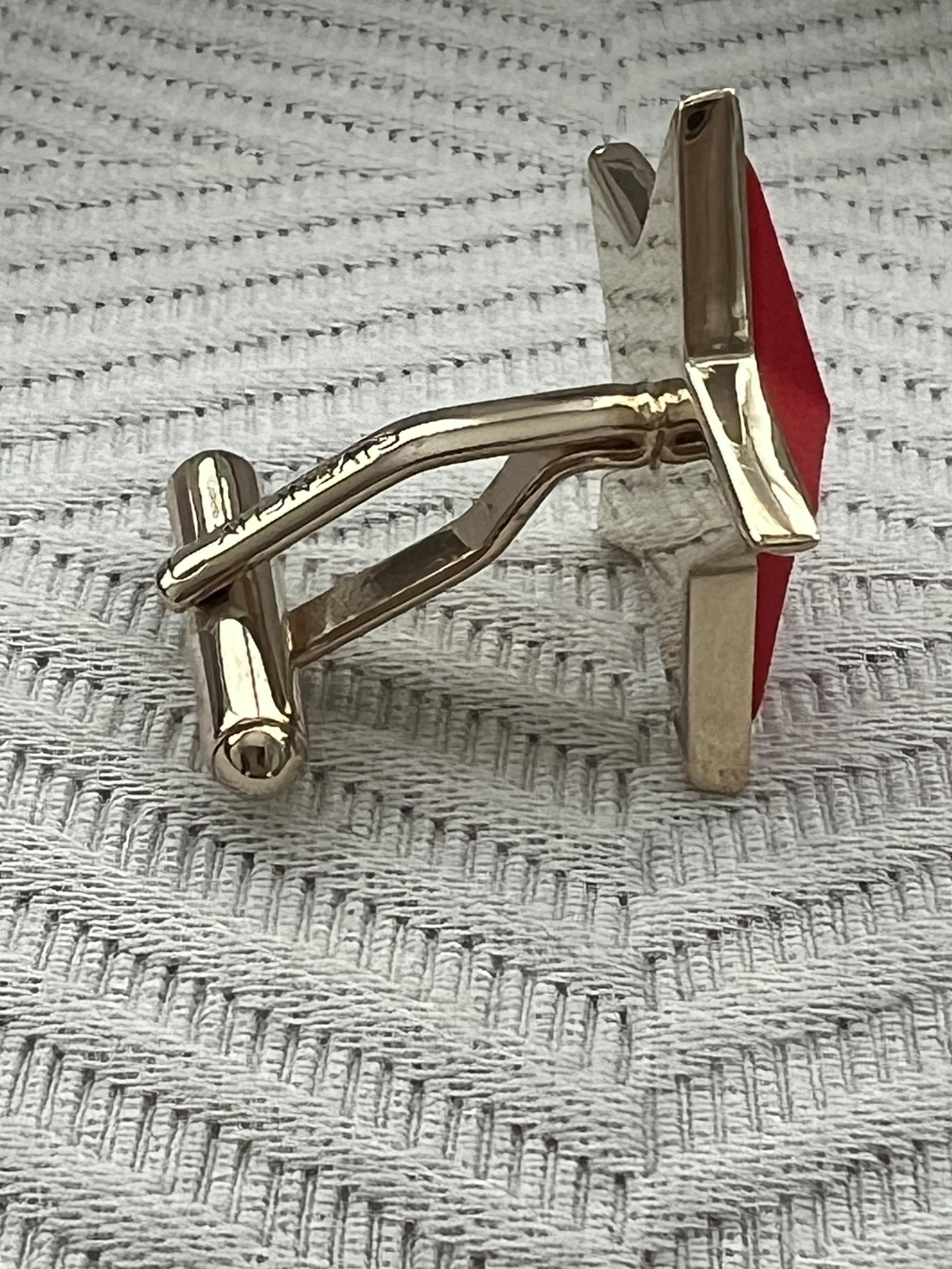 Givenchy Red Star Cuff Links