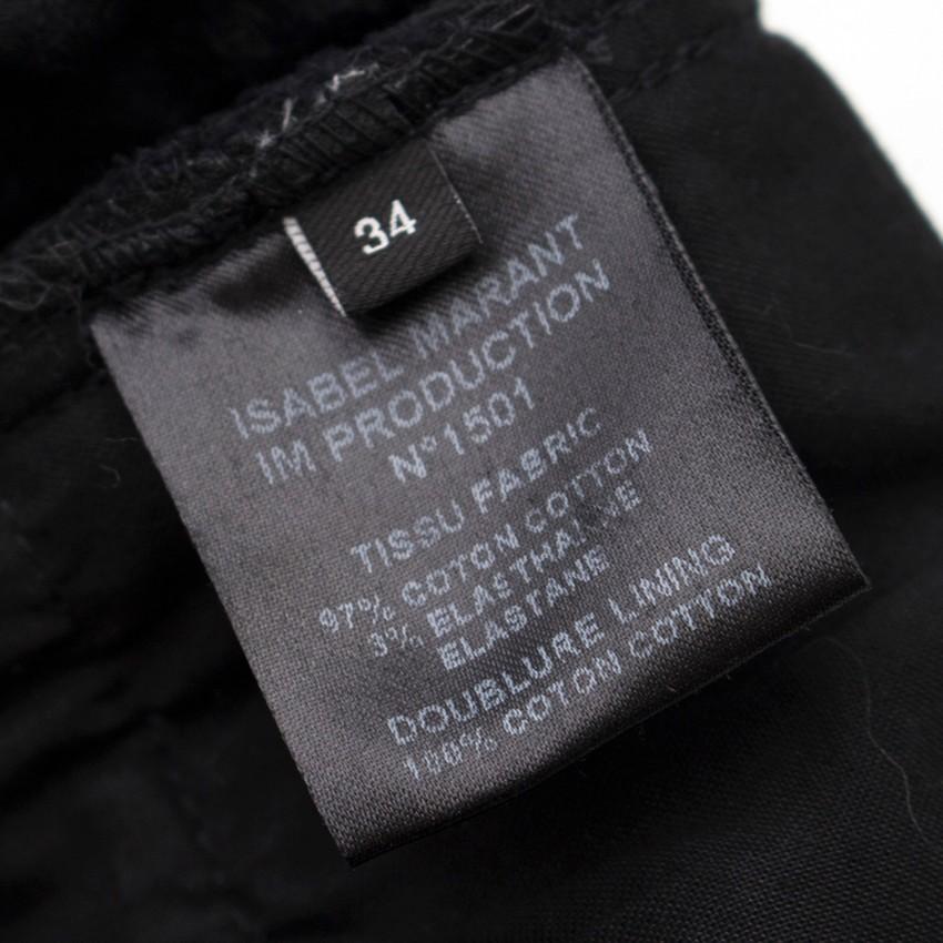 Isabel Marant Black Denim Jeans