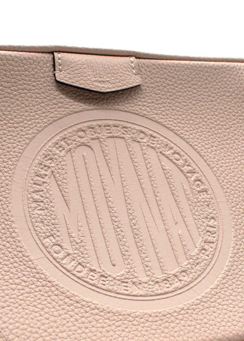 Moynat Camera Very Pale Pink Leather Crossbody Bag