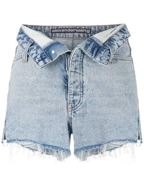 Denim Bite Flip Shorts