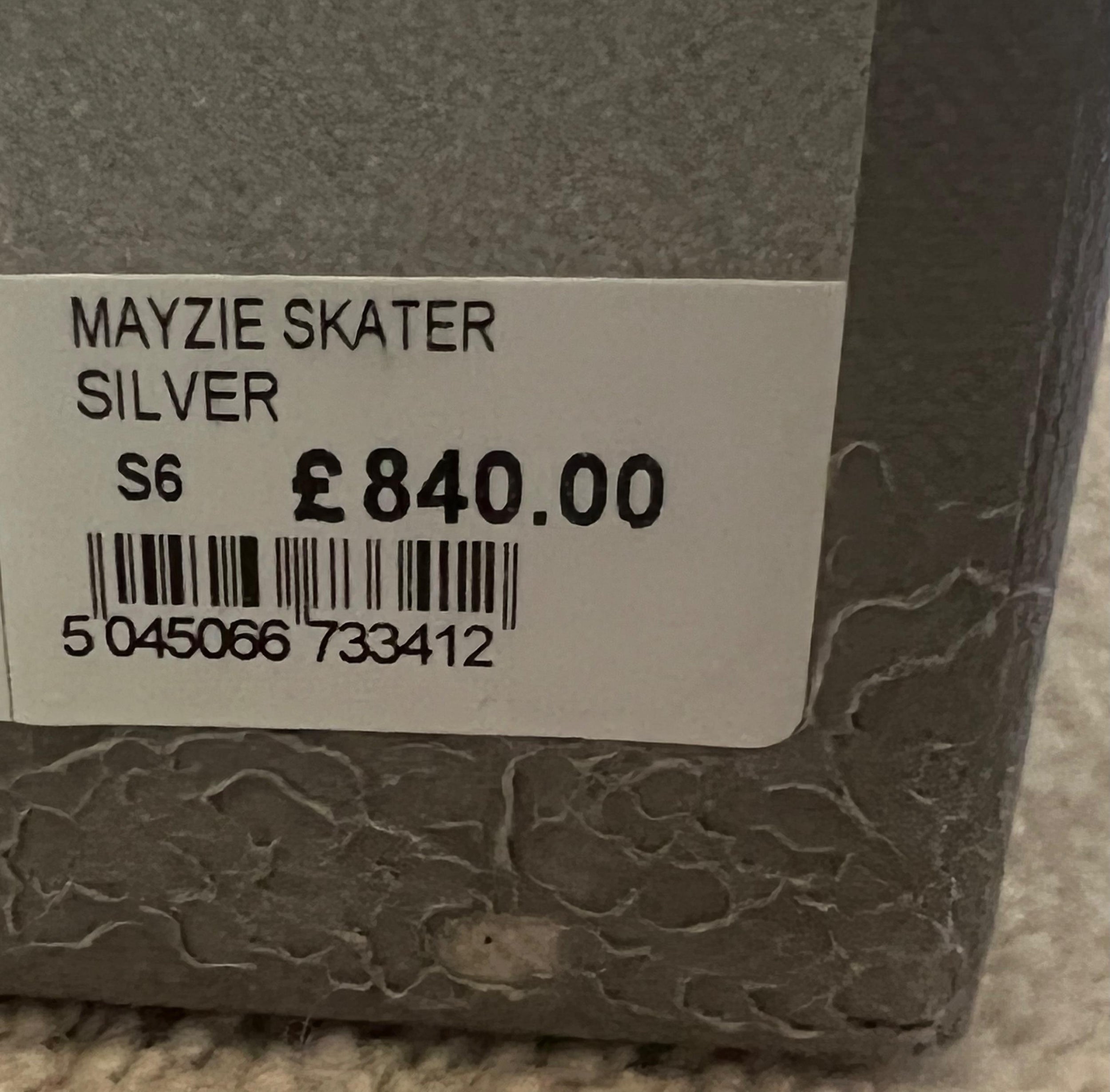 Crystal Embellished Mayzie Skater Sneakers