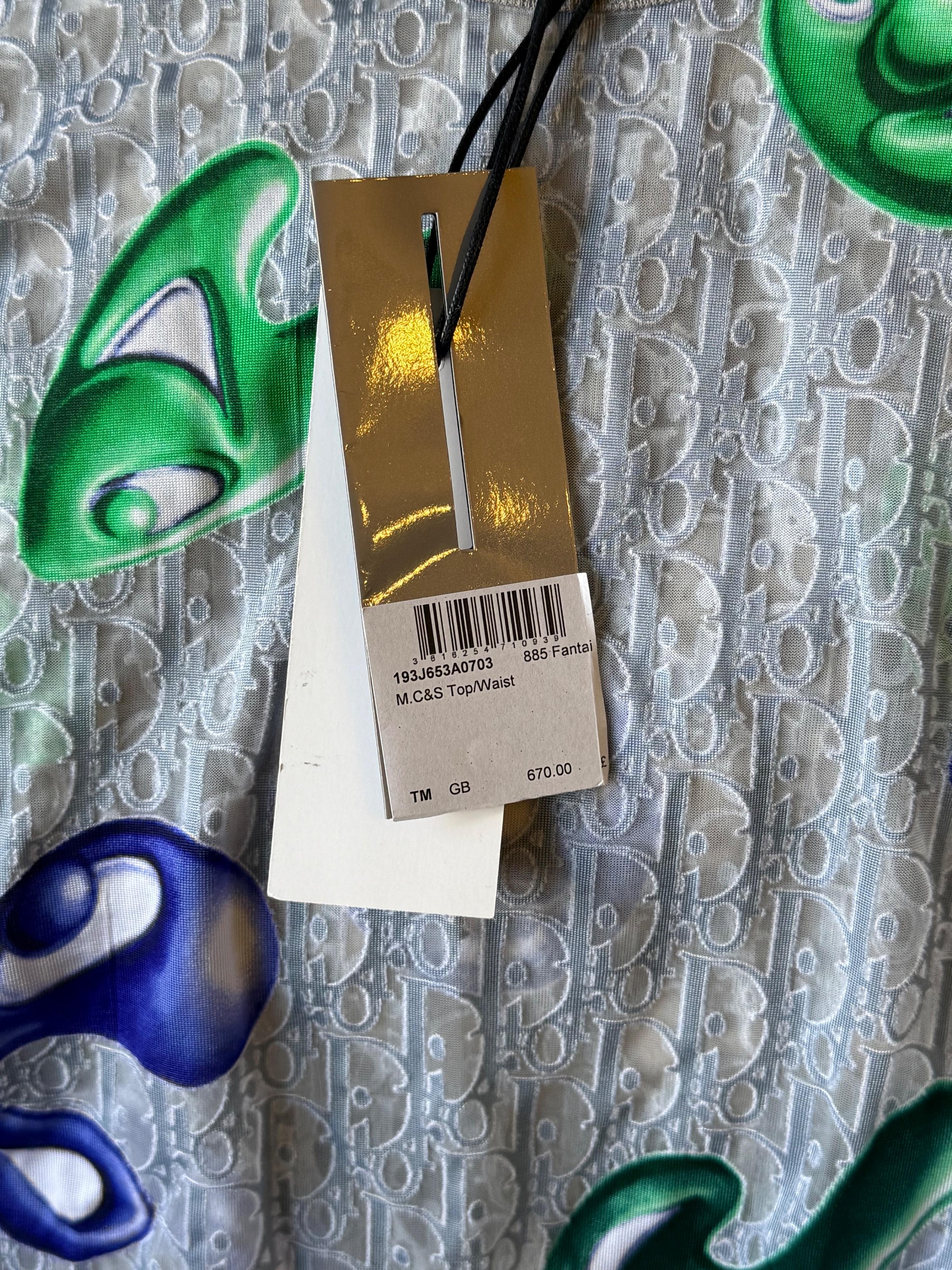 Dior x Canada Goose Sheer Monogram T shirt Unisex