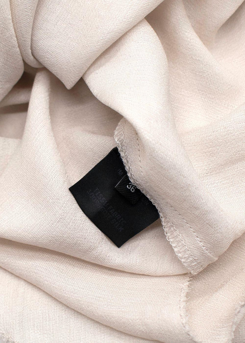 Isabel Marant Light Grey Silk Blouse