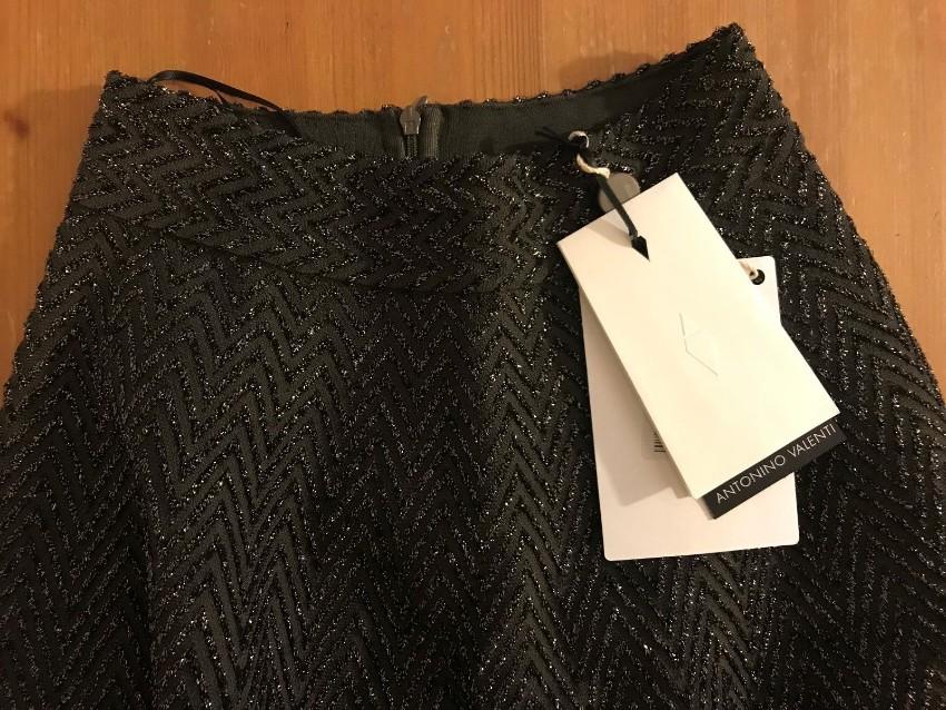 Antonino Valenti Metallic A-Line Skirt