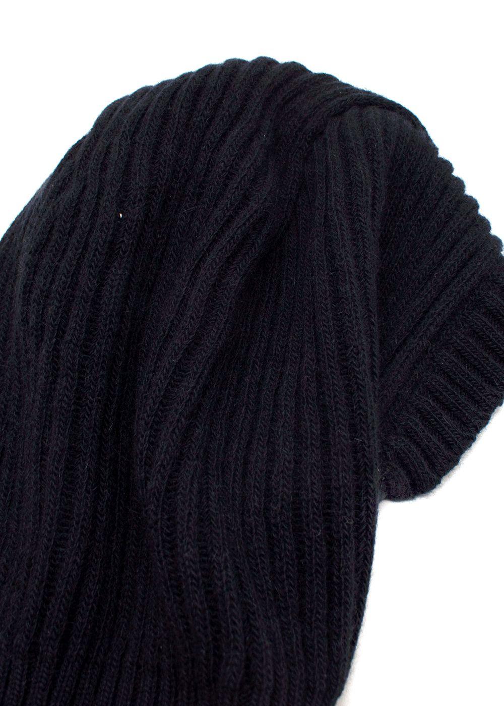 Longchamp Navy Knitted Snood