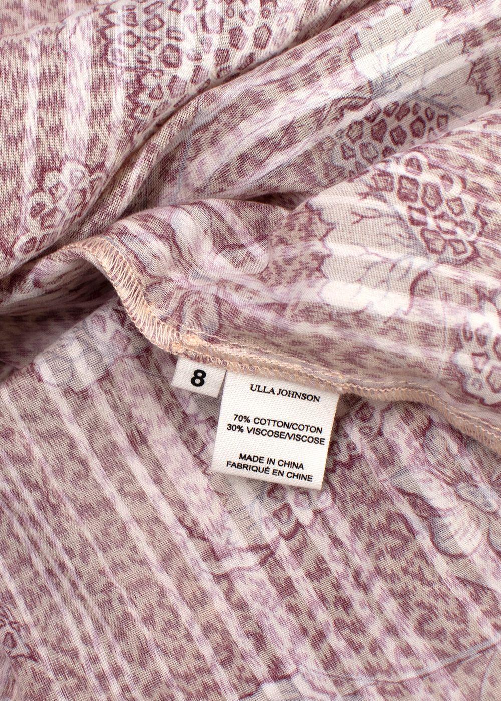 Ulla Johnson Floral Manet Blouse