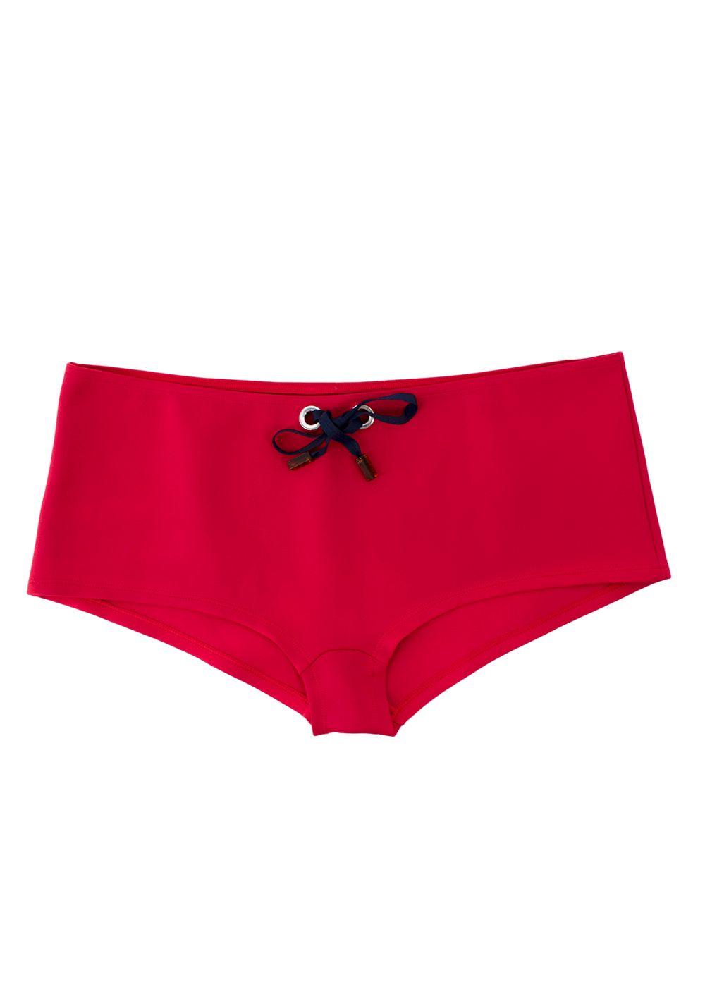 Vilebrequin Red One Shoulder Bikini Set