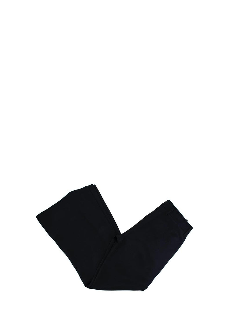 Black Embroidered Silk-Satin Kimono Jacket & Trousers