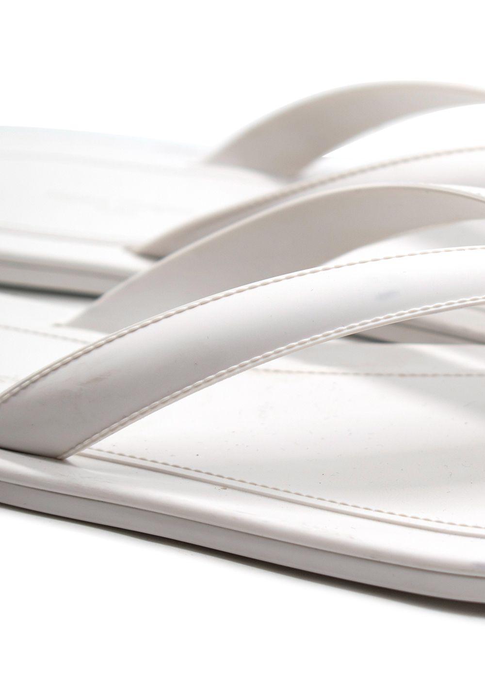 Maison Martin Margiela White Tabi Flip Flops