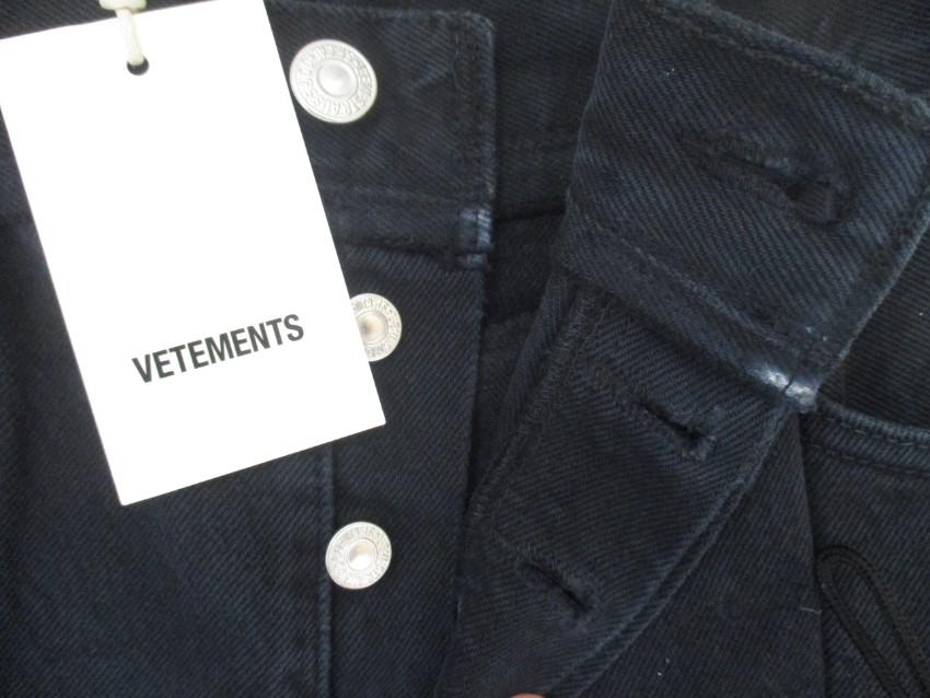 Vetements x Levis Black Jeans
