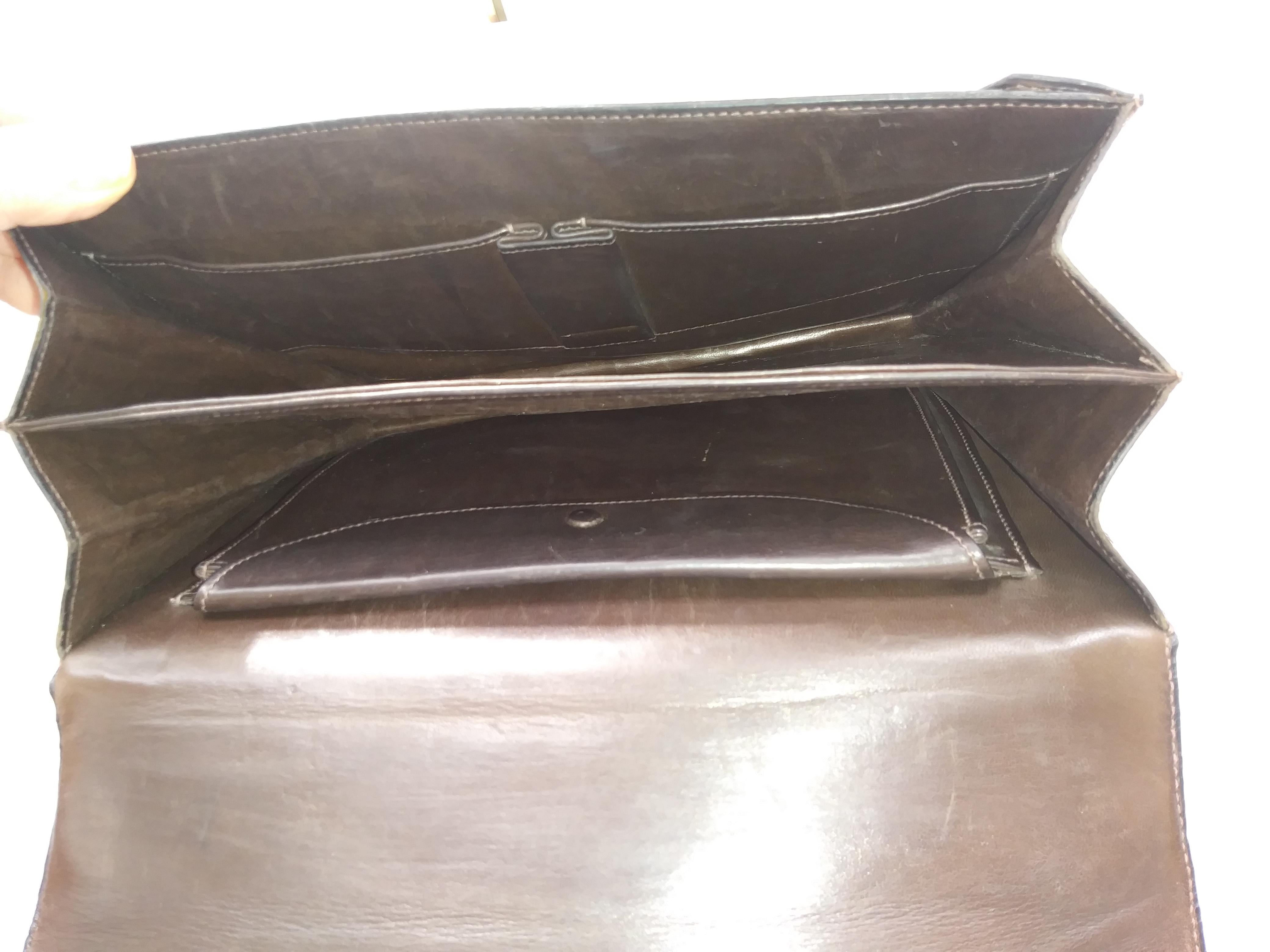 Hermes Vintage Crocodile Top Handle Bag