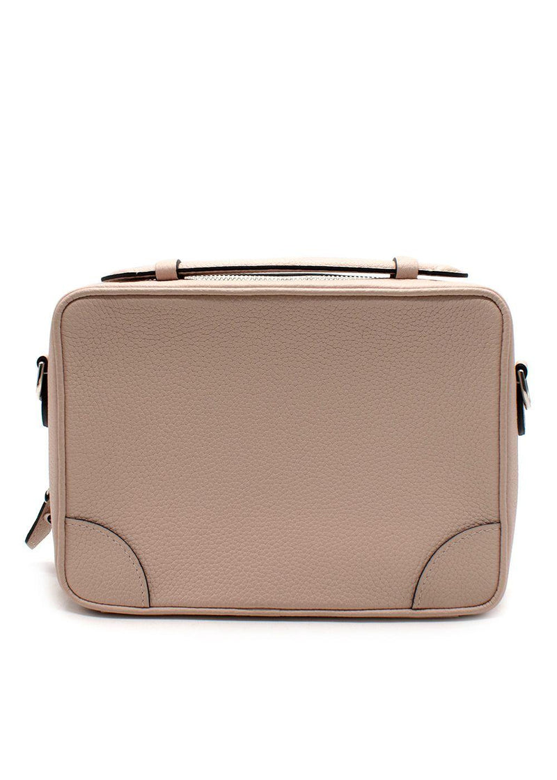 Moynat Camera Very Pale Pink Leather Crossbody Bag