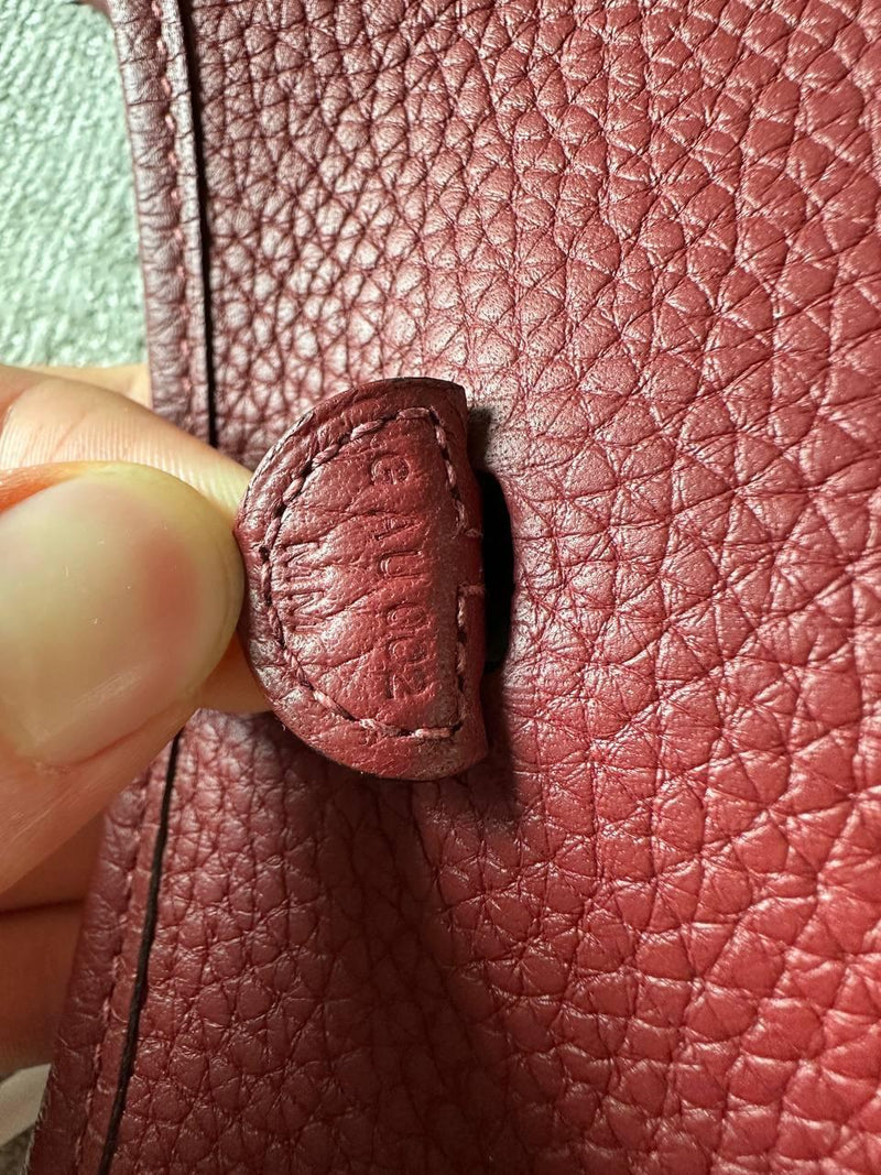 Hermès Rouge H Évelyne 16 (TPM) Palladium Hardware