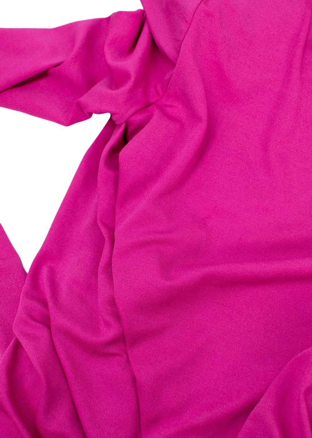Alexandre Vauthier asymmetric pink dress