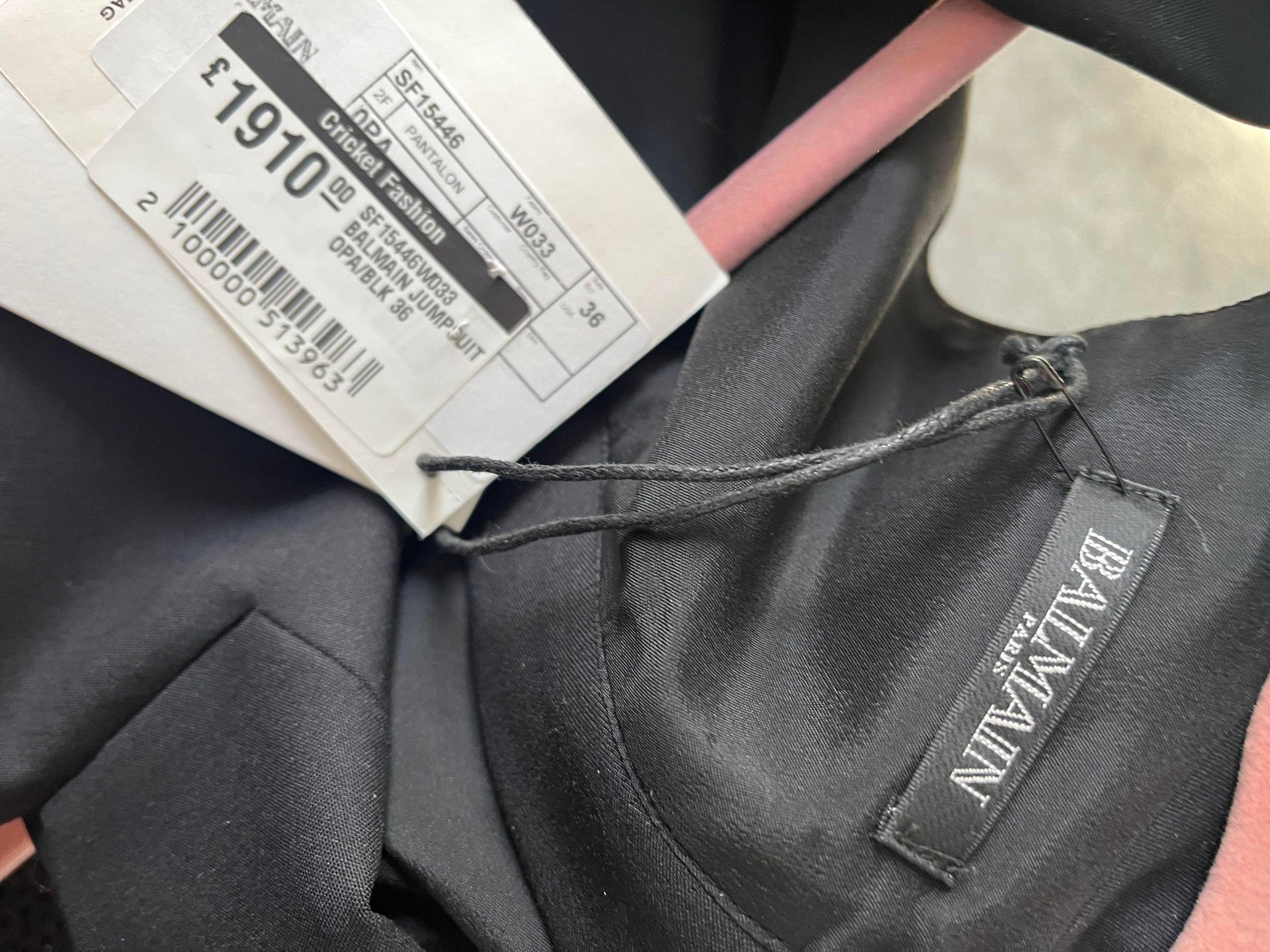 sleeveless double breasted jumpsuit