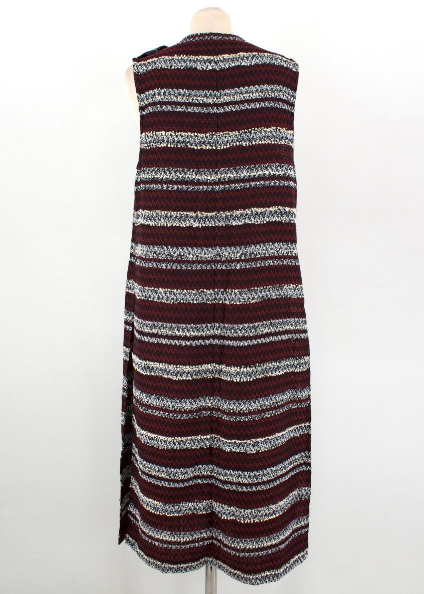 BCBGeneration Sleeveless Striped Waistcoat