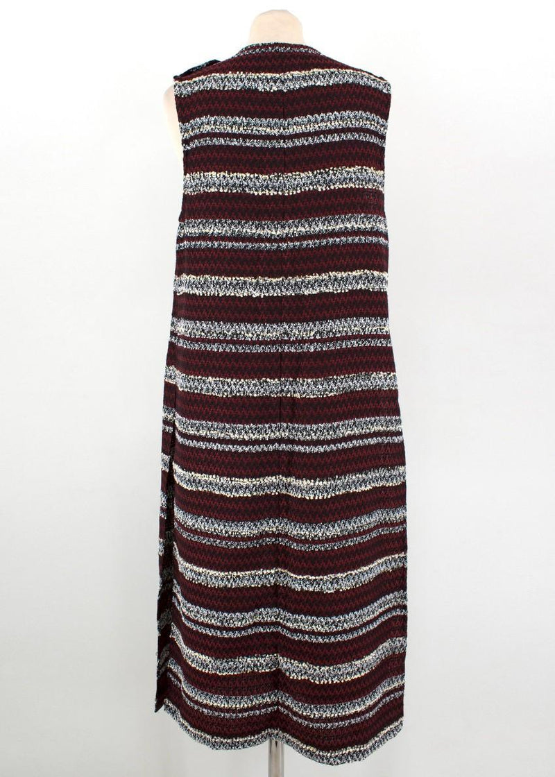 BCBGeneration Sleeveless Striped Waistcoat