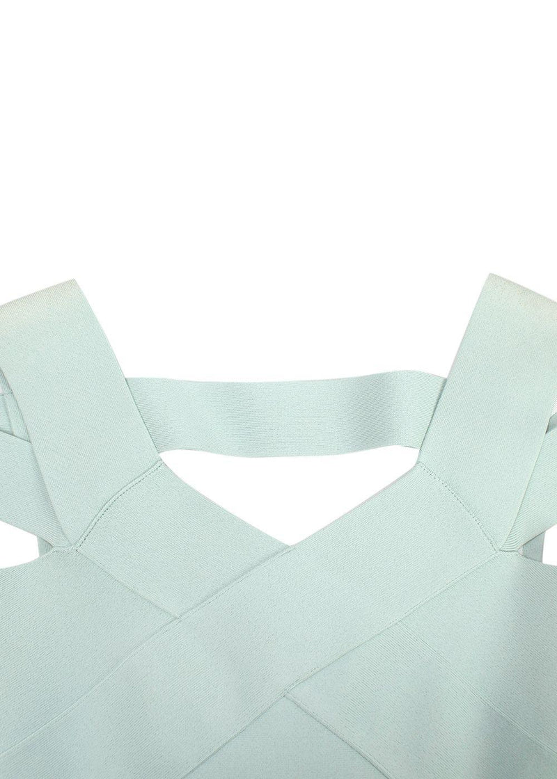 Roland Mouret Mint Morland Bandage Dress