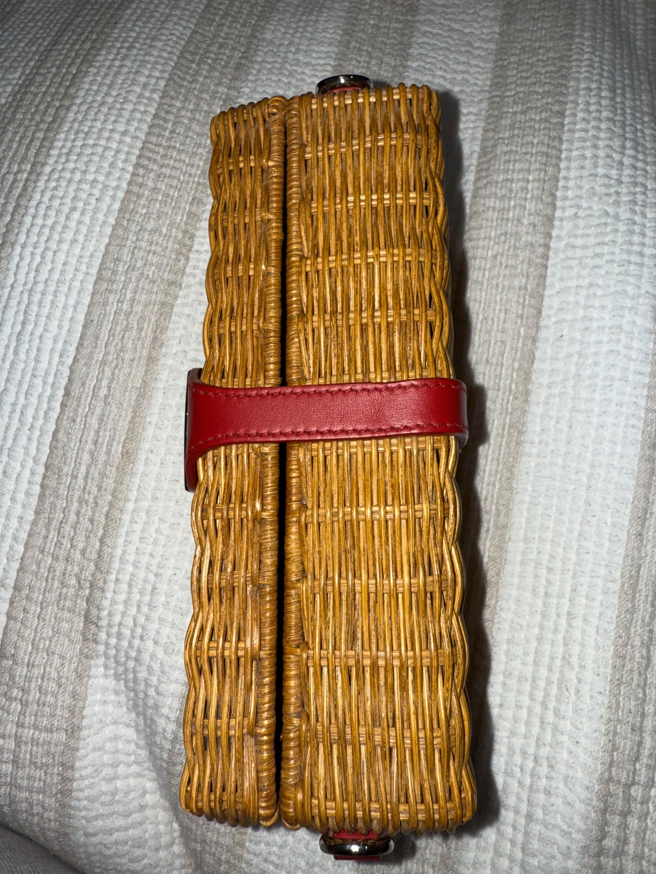 Miu Miu Raffia Clutch - NO STRAP