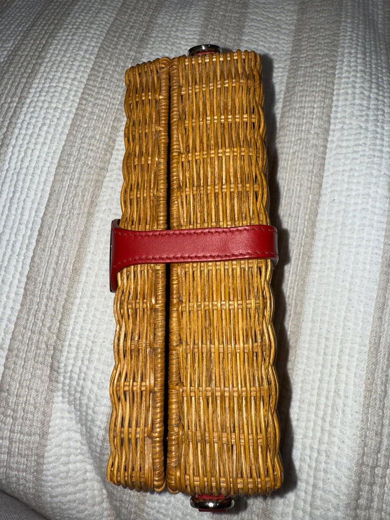 Miu Miu Raffia Clutch - NO STRAP