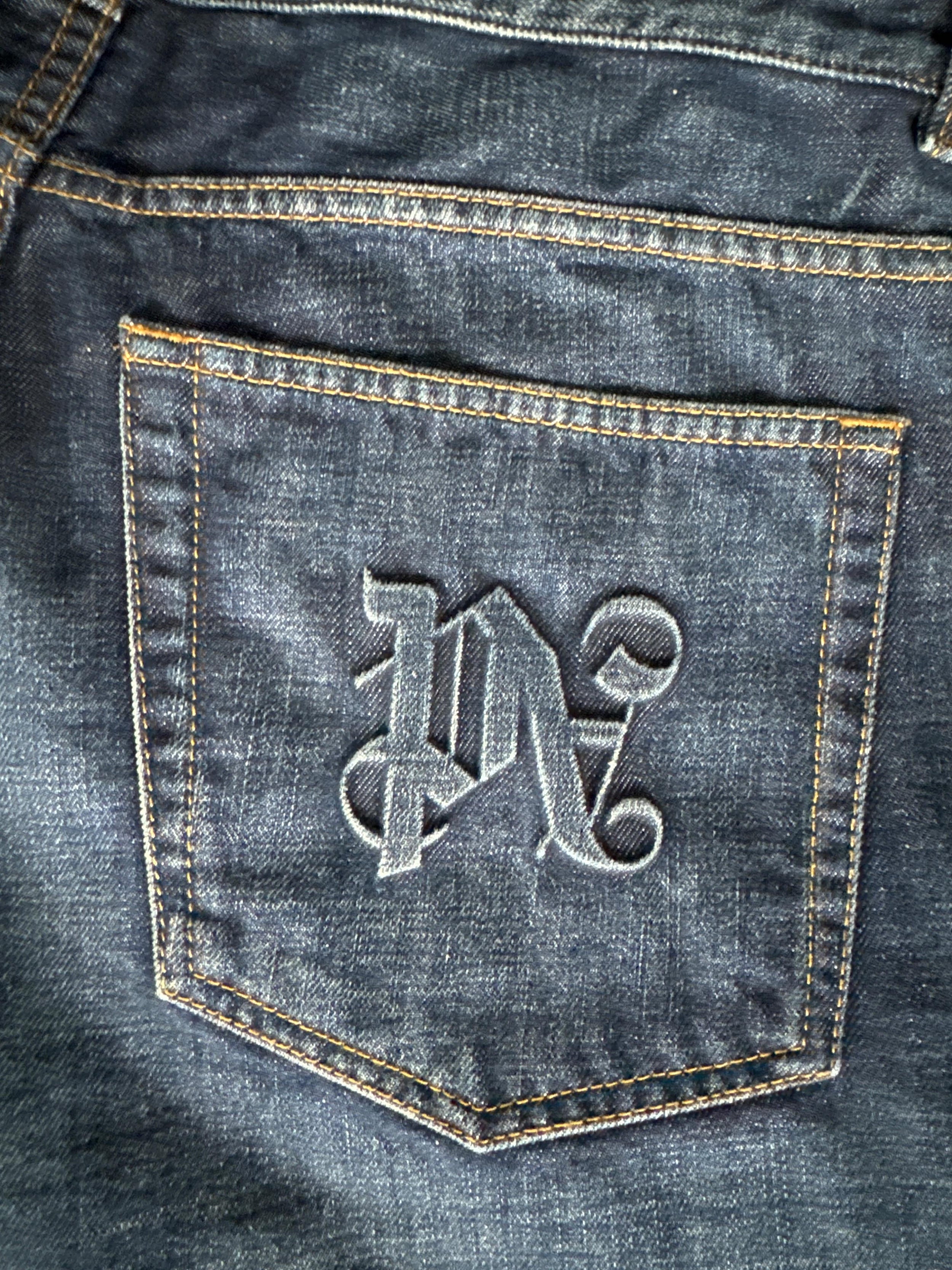 Palm Angels Blue Denim Jeans