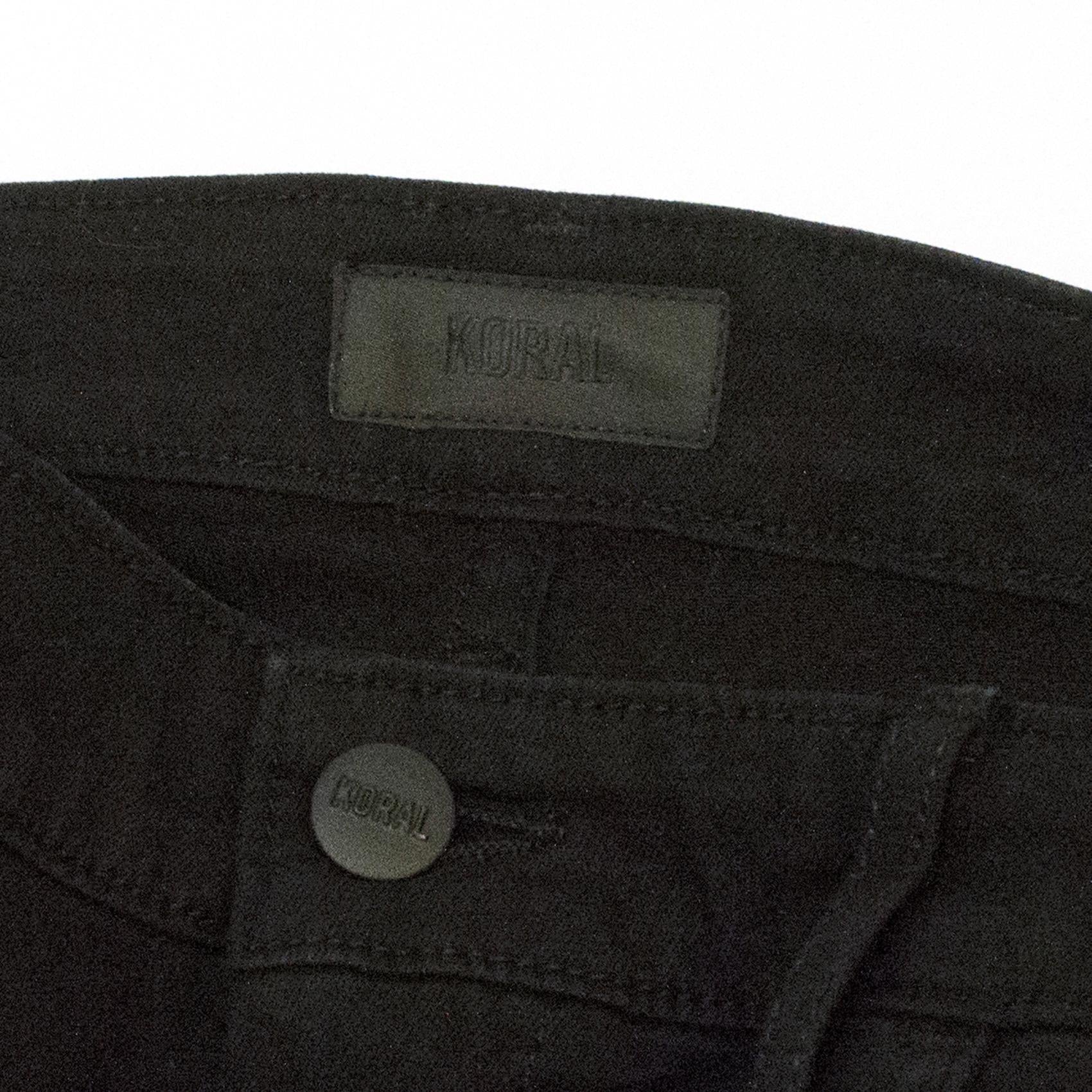 Koral Black High Rise Skinny Jeans