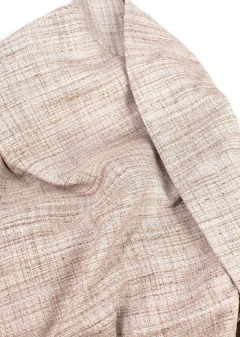 Victoria Beckham Beige Layered Vest
